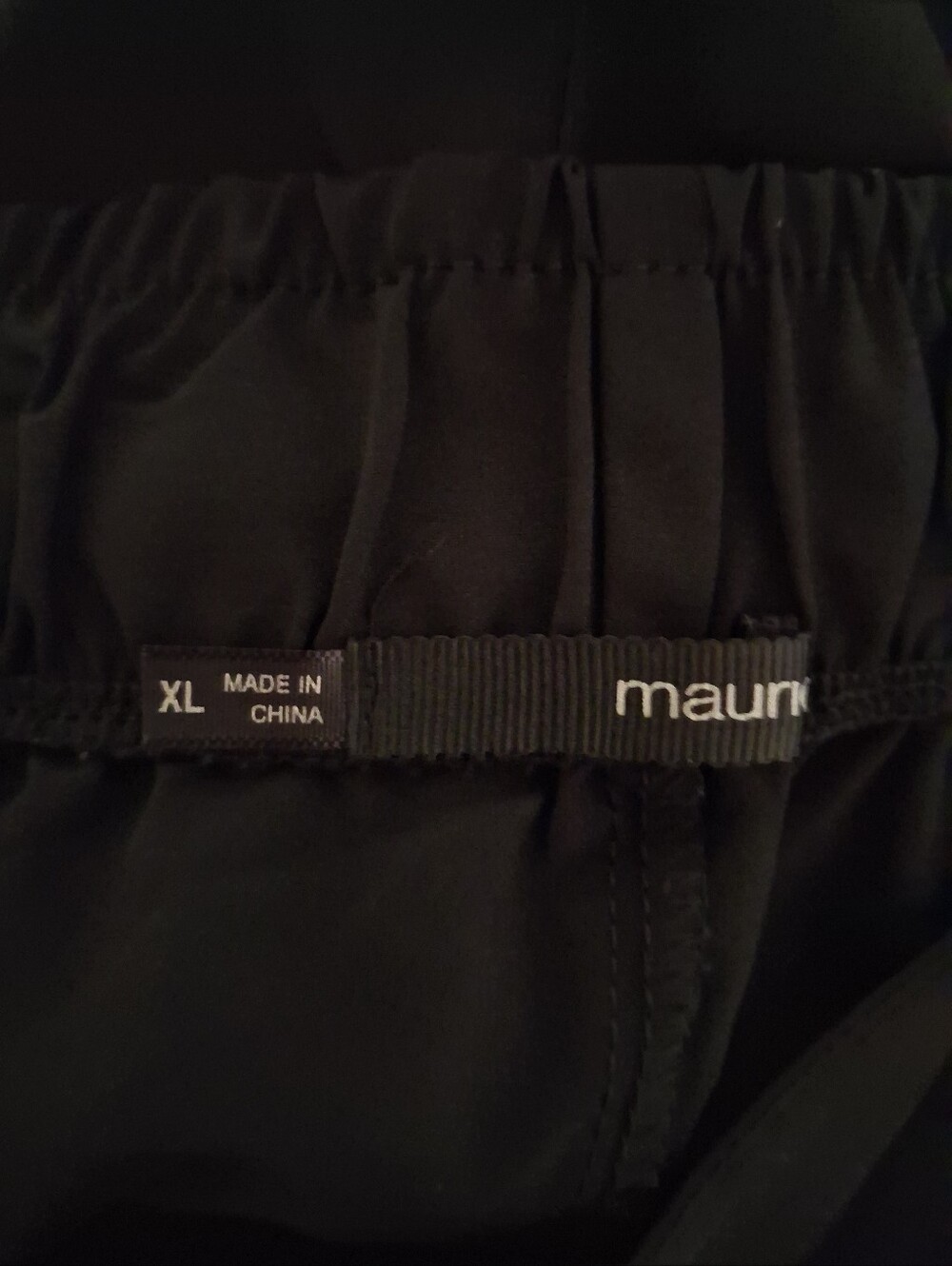 Maurices Black Wide Leg Pants Size XL Elastic Waist Casual Chic - Picture 2 of 8